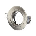 V-TAC VT-3643 GU10 Корпус Луна Кръг Сатен Никел