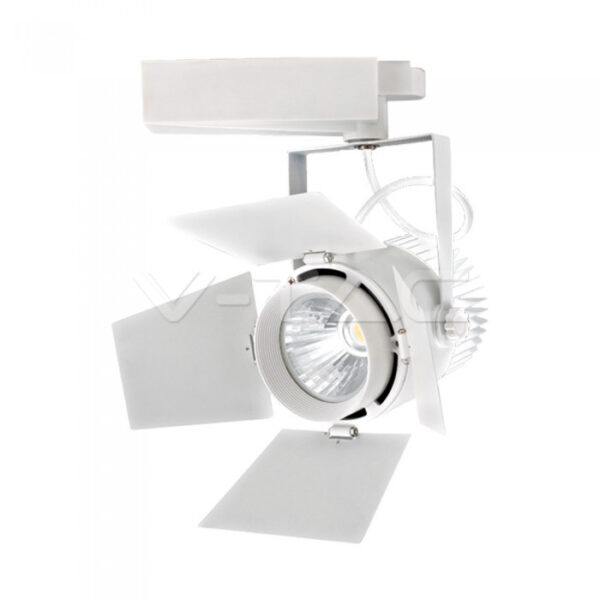 V-TAC VT-368 33W LED Прожектор Релсов Монтаж SAMSUNG Чип Бял 3000K