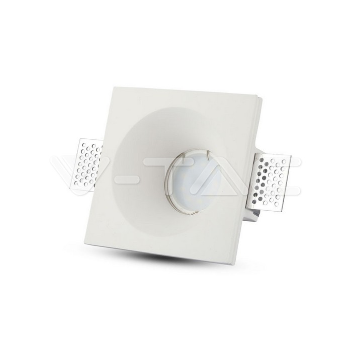 3696.jpg V-TAC VT-3696 GU10 Корпус Квадрат Бял