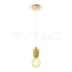 V-TAC VT-3720 Висящ Пендел Бял Кабел