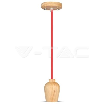 V-TAC VT-3723 Висящ Пендел Червен Кабел