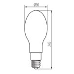 Kanlux 37346 LED източник на светлина XLED HP D90E27 26W-NW