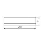 Kanlux 37365 Сензор за движение PIR ZONA MINI WT-W
