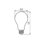 Kanlux 37380 LED източник на светлина XLED W A60 8.5W-WW