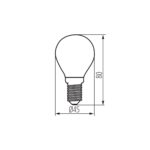 Kanlux 37384 LED източник на светлина XLED G45 E14 4.5W-NW