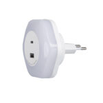Kanlux 37397 Щепселна лампа LED BOLA LED 2xUSB WW W