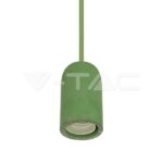 V-TAC VT-3742 Бетонен Пендел Светло Зелен
