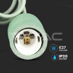 V-TAC VT-3742 Бетонен Пендел Светло Зелен