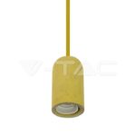 V-TAC VT-3745 Бетонен Пендел Светло Жълт