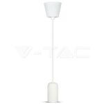 V-TAC VT-3746 Бетонен Пендел Светло Бял