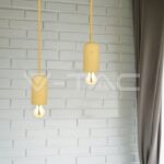 V-TAC VT-3750 Бетонен Пендел Светло Бежов