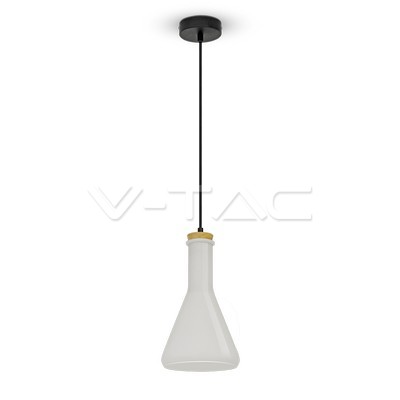 3758.jpg V-TAC VT-3758 Висящо Тяло Пендел Стъклен Светло Триъгълник