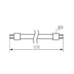 Kanlux 37633 LED източник на светлина T8 LED 18-CW