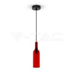 V-TAC VT-3769 Пендел Бутилка Червен