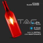 V-TAC VT-3769 Пендел Бутилка Червен