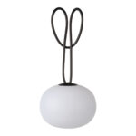 Kanlux 38032 Градинско LED осветително тяло със захранващ контакт STONO MILK USB 23 LED