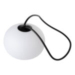 Kanlux 38032 Градинско LED осветително тяло със захранващ контакт STONO MILK USB 23 LED