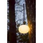 Kanlux 38032 Градинско LED осветително тяло със захранващ контакт STONO MILK USB 23 LED