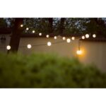 Kanlux 38032 Градинско LED осветително тяло със захранващ контакт STONO MILK USB 23 LED