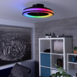 Kanlux 38034 Oprawa oświetleniowa LED z wentylatorem PLAVE LED CCT+RGB