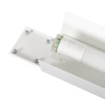 Kanlux 38038 Аксесоари за линейно осветително тяло за LED тръба AMPLINE 4LED NT AMPLINE 4LED FIX-W