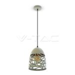 V-TAC VT-3822 Пендел Сив Мат Сив Кабел