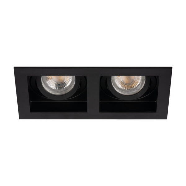 Kanlux 38368 Пръстен на точково осветително тяло ARET 2xDTL B/B