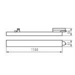 Kanlux 38390 OPRAWA LED LTL LED LTL 38W-114-CCT-W