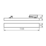 Kanlux 38393 OPRAWA LED LTL LED LTL 38W-114-CCT-ADJ-B