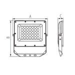 Kanlux 38492 LED осветител ACETE CCT ACETE 30W CCT GR