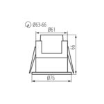 Kanlux 38752 Сензор за движение MW PRESENSOR-O-WR-W PT