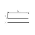 Kanlux 38795 линейно LED осветително тяло LINCEA CCT LINCEA 15-24W 07 CCT
