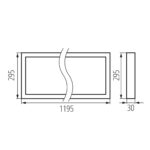 Kanlux 39237 LED панел за скрит монтаж BLINGO UAIO RM38W 120