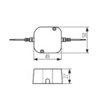 Kanlux 39510 Захранващо устройство CV TRETO C IP67 12V 15W