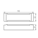 Kanlux 39519 Захранващо устройство CV TRETO IP67 24V 150W