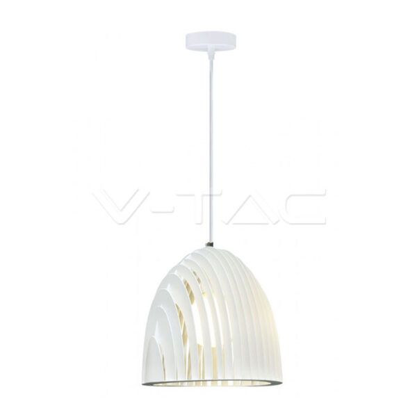 V-TAC VT-3952 Пендел Конус Призма Бял 250 х 255