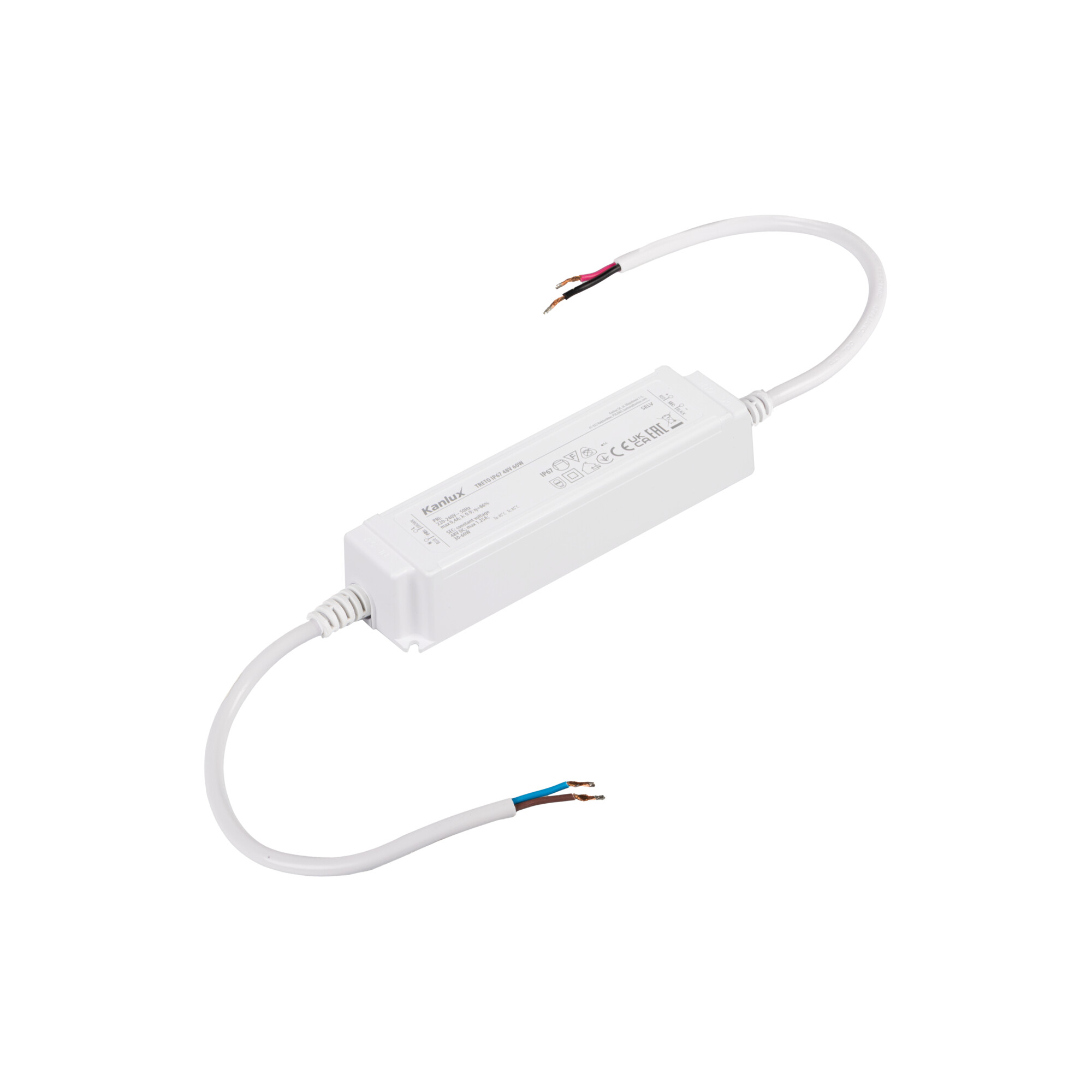 39522.jpg Kanlux 39522 Захранващо устройство CV TRETO IP67 48V 60W