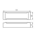 Kanlux 39525 Захранващо устройство CV TRETO IP67 48V 200W