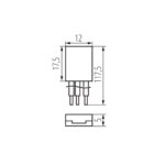 Kanlux 39527 Съединителен елемент за LED ленти CON P 10 CCT/D CP
