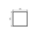 Kanlux 39754 ADAPTER ADTR SKY-V 6060 B
