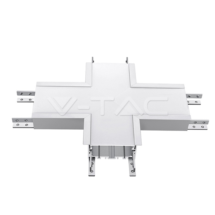 399.jpg V-TAC VT-399 16W X Конектор Долно Стоене за Окачване Бял 4000K