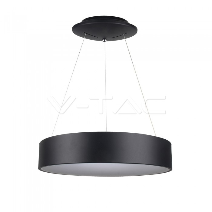 3993.jpg V-TAC VT-3993 20 LED Пендел Димиращ Черен 3000K