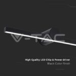 V-TAC VT-405831 10W LED Лампа Осветител За Огледало Черен 3000К