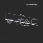 V-TAC VT-405831 10W LED Лампа Осветител За Огледало Черен 3000К