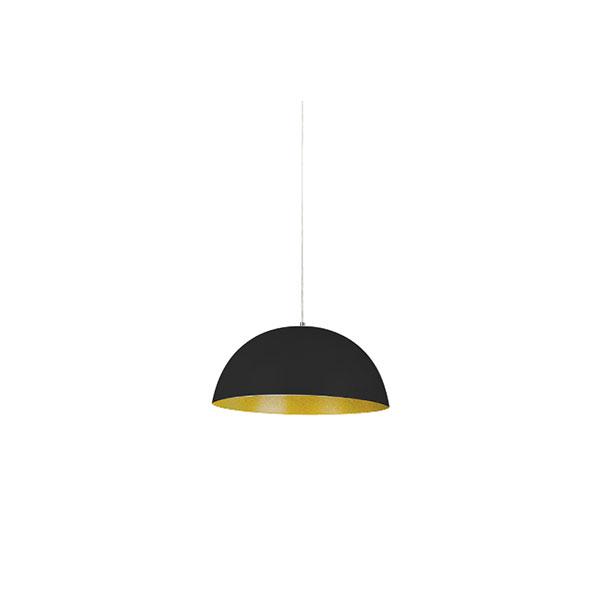4101890_01.jpg Vito 4101890 Пендел за таван METAL-L 1xE27 MATTE BLACK 400MM IP20 60W 220V