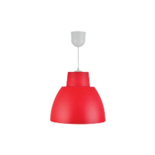 4101960_01.jpg Vito 4101960 Пендел за таван BITEZ-COLORS-300 1xE27 RED IP20 60W 220V