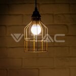 V-TAC VT-4449 LED Крушка 9W E27 A60 Термо Пластик 3Степенно Димиране Бяла Светлина