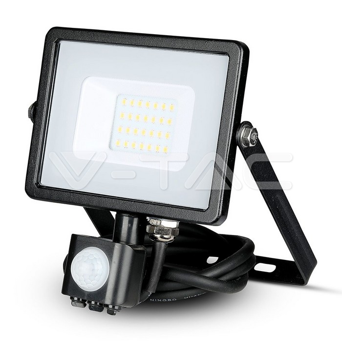 452.jpg V-TAC VT-451 20W LED Прожектор Сензор SAMSUNG Чип Черно Тяло 3000K