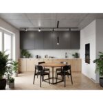 Kanlux 45918 Прожектор за еднофазна релсова система ATL 1F PEND30 GU10 B