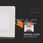 V-TAC VT-4863 6W LED Premium Панел Квадрат Топло Бяла Светлина